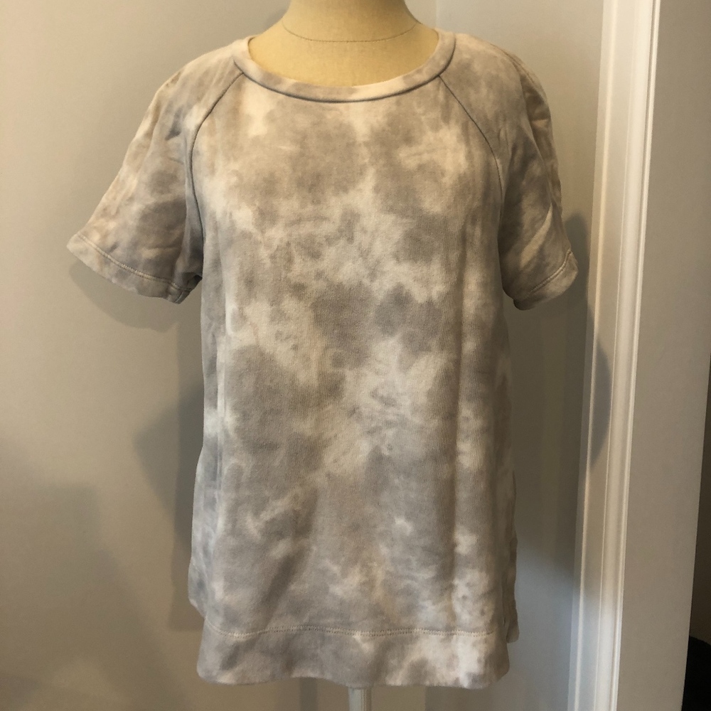 Lou and Grey Women's Grey Washed Top, Size Small